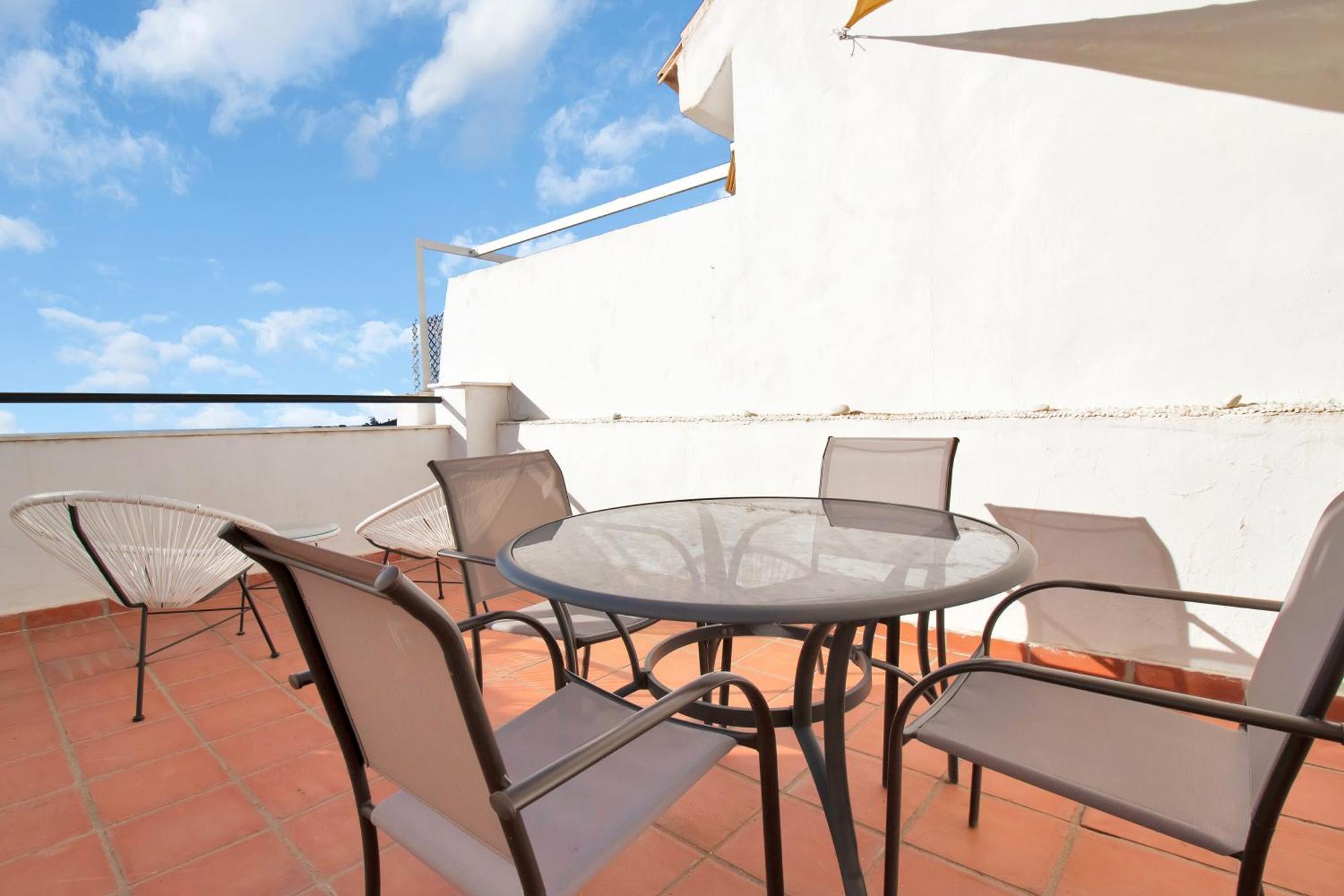 Duplex Estilo Boho Con Increible Terraza Y Vistas Al Mar En Estepona - Las Abejeras 609 Διαμέρισμα Εξωτερικό φωτογραφία