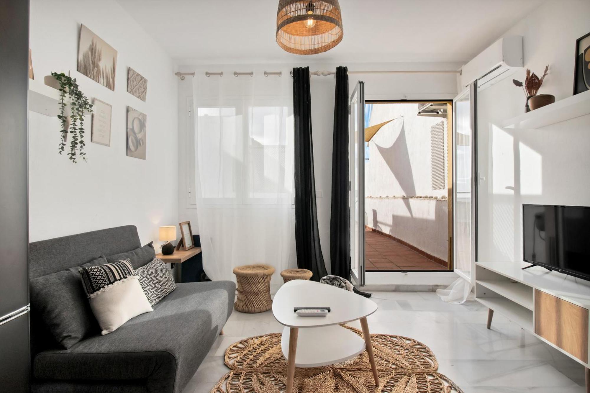 Duplex Estilo Boho Con Increible Terraza Y Vistas Al Mar En Estepona - Las Abejeras 609 Διαμέρισμα Εξωτερικό φωτογραφία