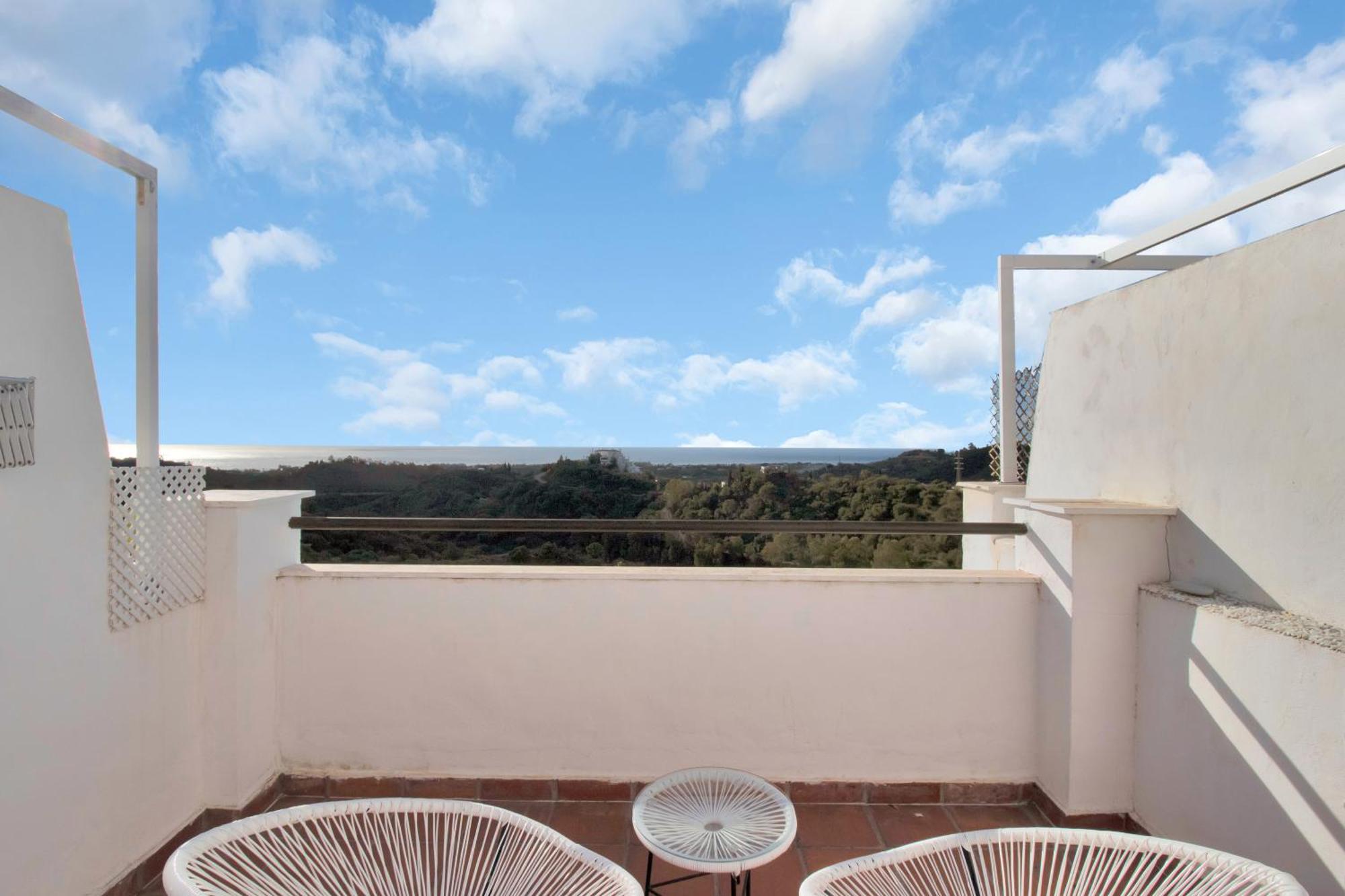 Duplex Estilo Boho Con Increible Terraza Y Vistas Al Mar En Estepona - Las Abejeras 609 Διαμέρισμα Εξωτερικό φωτογραφία